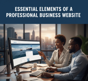 Essential Elements of a Professional Business Website