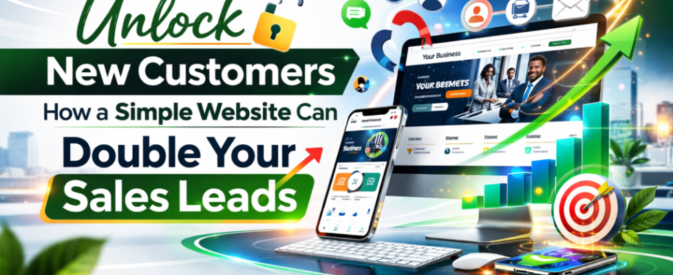 How a Simple Website Can Double Your Sales Leads