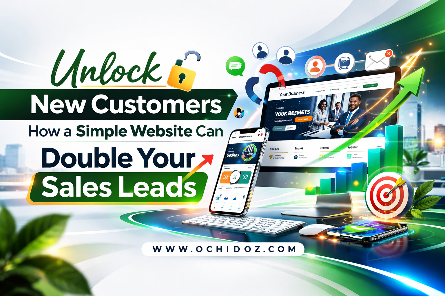 How a Simple Website Can Double Your Sales Leads